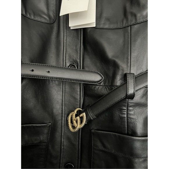 GUCCI LEATHER DRESS - Picture 8 of 8